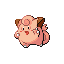 Clefairy front-facing sprite from Pokémon Emerald