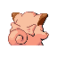 Clefairy back-facing sprite from Pokémon FireRed