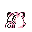 Clefairy back-facing sprite from Pokémon Red