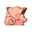 Clefairy back-facing sprite from Pokémon Sapphire