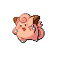Clefairy front-facing sprite from Pokémon Sapphire