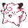 Clefairy front-facing sprite from Pokémon Yellow