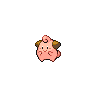 Cleffa front-facing sprite from Pokémon Black 2