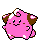 Cleffa front-facing sprite from Pokémon Crystal