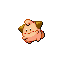 Cleffa front-facing sprite from Pokémon Emerald