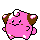 Cleffa front-facing sprite from Pokémon Gold