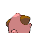 Cleffa back-facing sprite from Pokémon SoulSilver