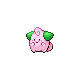 Cleffa shiny front-facing sprite from Pokémon SoulSilver