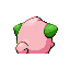 Cleffa shiny back-facing sprite from Pokémon Ruby