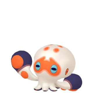 Clobbopus front-facing sprite from Pokémon Sword