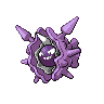 Cloyster front-facing sprite from Pokémon Black 2