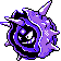 Cloyster shiny front-facing sprite from Pokémon Crystal