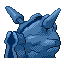 Cloyster shiny back-facing sprite from Pokémon FireRed