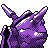 Cloyster back-facing sprite from Pokémon Silver