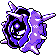 Cloyster shiny front-facing sprite from Pokémon Silver