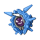 Cloyster shiny front-facing sprite from Pokémon SoulSilver