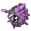 Cloyster front-facing sprite from Pokémon Sapphire