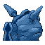 Cloyster shiny back-facing sprite from Pokémon Sapphire