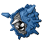 Cloyster shiny front-facing sprite from Pokémon Sapphire