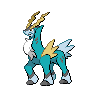 Cobalion front-facing sprite from Pokémon White 2