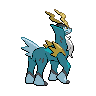 Cobalion back-facing sprite from Pokémon Black