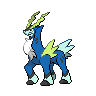 Cobalion shiny front-facing sprite from Pokémon Black