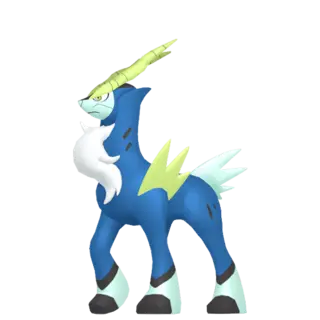 Cobalion shiny front-facing sprite from Pokémon Violet