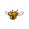 Combee back-facing sprite from Pokémon White 2