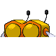 Combee back-facing sprite from Pokémon SoulSilver