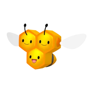 Combee front-facing sprite from Pokémon Legends: Arceus