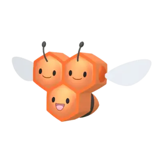 Combee shiny front-facing sprite from Pokémon Legends: Arceus