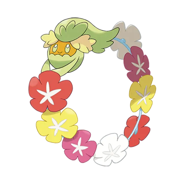Comfey, the Posy Picker Pokémon — Fairy-type Pokémon official artwork