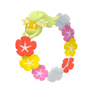 Comfey front-facing sprite from Pokémon Moon