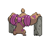 Conkeldurr back-facing sprite from Pokémon Black
