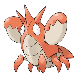 Corphish official artwork