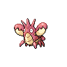 Corphish shiny front-facing sprite from Pokémon Black 2