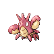 Corphish shiny front-facing sprite from Pokémon Pearl
