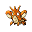 Corphish front-facing sprite from Pokémon Sapphire