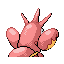 Corphish shiny back-facing sprite from Pokémon Sapphire
