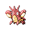 Corphish shiny front-facing sprite from Pokémon Sapphire