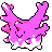 Corsola front-facing sprite from Pokémon Crystal