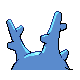 Corsola shiny back-facing sprite from Pokémon Pearl