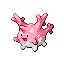 Corsola front-facing sprite from Pokémon Emerald