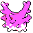 Corsola front-facing sprite from Pokémon Gold