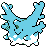Corsola shiny front-facing sprite from Pokémon Gold