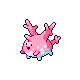 Corsola front-facing sprite from Pokémon Platinum