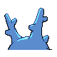 Corsola shiny back-facing sprite from Pokémon Platinum