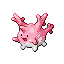 Corsola front-facing sprite from Pokémon Sapphire