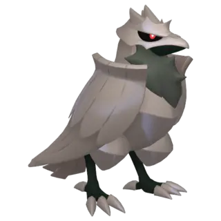 Corviknight shiny front-facing sprite from Pokémon Shield