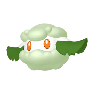 Cottonee front-facing sprite from Pokémon Sword